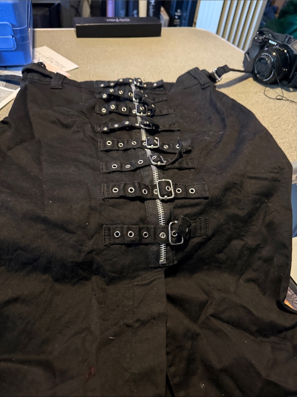 Daang Goodma Tripp NYC Multi-Buckle Skirt